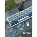Beautiful Landscape 104+34 / 54 Cherry Profile Keycap Set Cherry MX PBT Dye-subbed for Mechanical Gaming Keyboard
